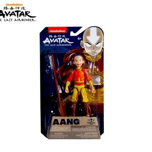 Nickelodeon Avatar last air bender.  Aang is the hero.  Mcfarlane toys.